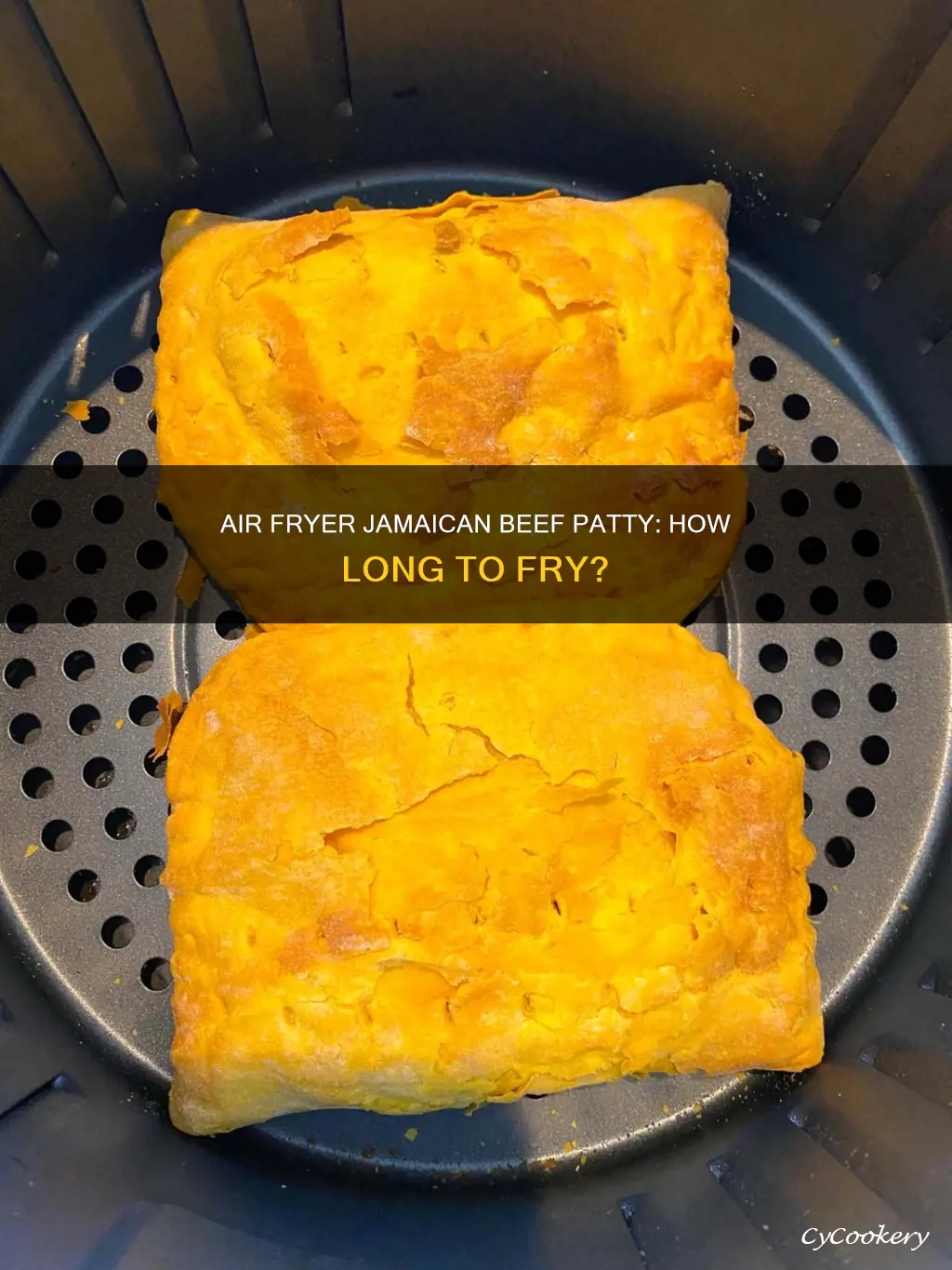 how long to put jamaican beef patty in air fryer