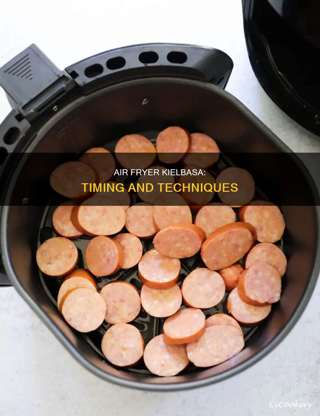 how long to put kielbasa in air fryer