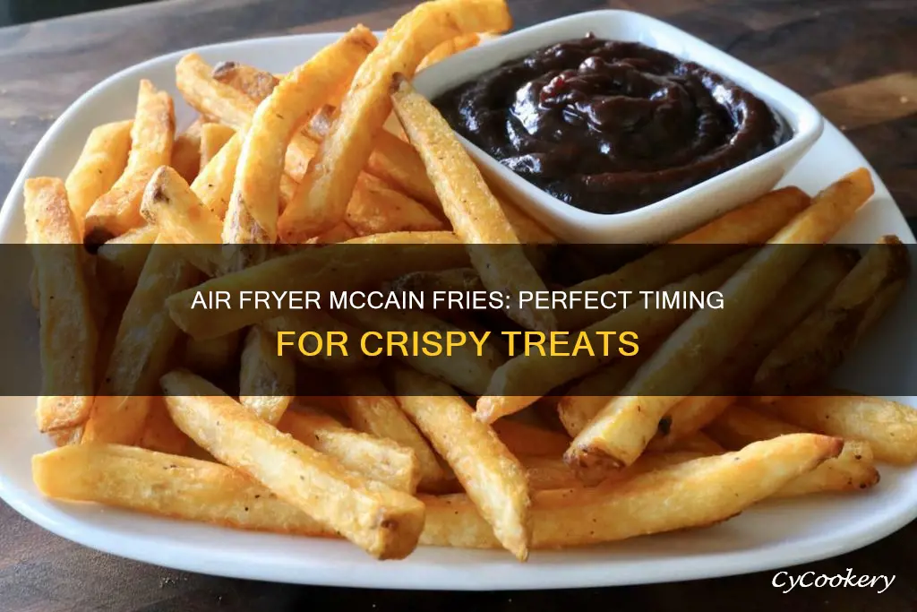 how long to put mccain fries in air fryer