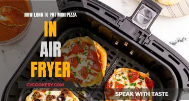 Air Fryer Mini Pizzas: Quick Cooking Times Explained