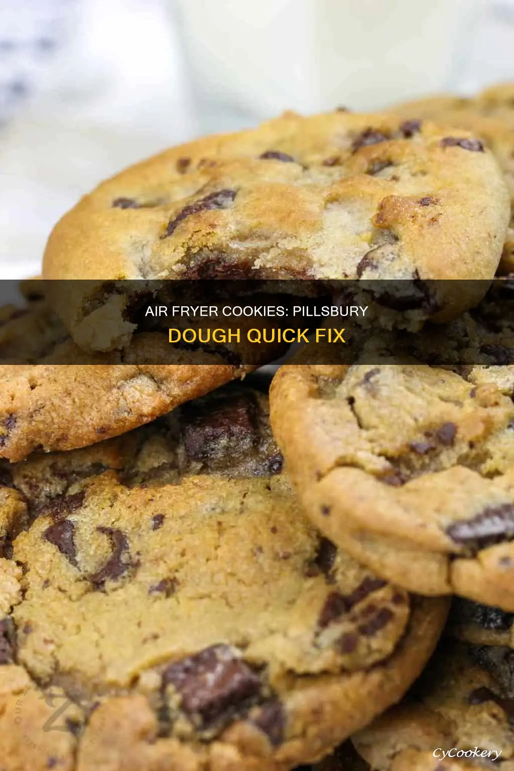 how long to put pillsbury cookies in air fryer