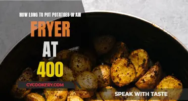 Air Fryer Potatoes: Perfect Timing at 400 Degrees