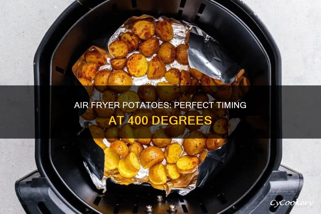 how long to put potatoes in air fryer at 400