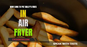 Air-Fry Rally's Fries: The Perfect Timing