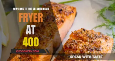 Air-Fried Salmon Perfection: 400 Degrees, How Long?