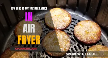 Air Fryer Sausage Patties: How Long to Fry?