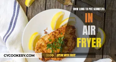 Air Fryer Schnitzel: Timing for Perfection