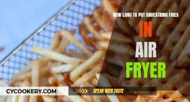 Air Fryer Shoestring Fries: Timing for Perfection