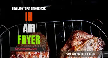 Air Fryer Sirloin Steak: The Perfect Timing