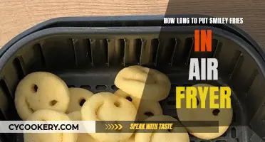 Air Fryer Smiley Fries: Perfect Timing for Crispy Treats