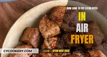 Air Fryer Steak Bites: Timing for Tender Treats