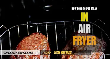 Air Fryer Steak: The Perfect Timing for Tender Meat