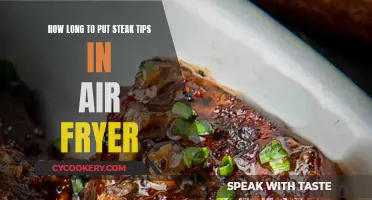 Air Fryer Steak Tips: How Long to Fry?