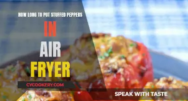 Air Fryer Stuffed Peppers: How Long to Cook?