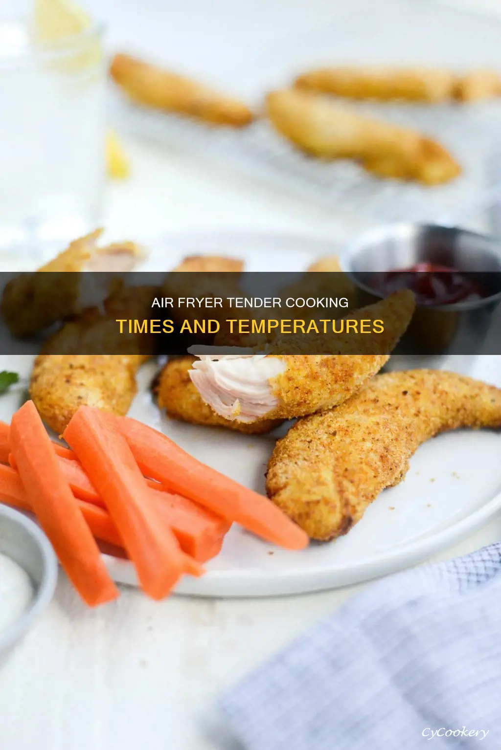 how long to put tenders in air fryer