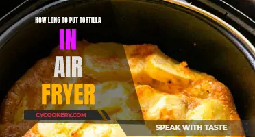 Air Fryer Tortilla Perfection: Timing and Temperature Guide