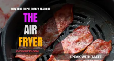 Air Fryer Turkey Bacon: How Long to Fry?