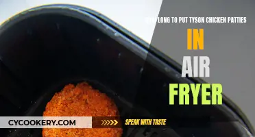 Air Frying Tyson Chicken Patties: How Long Does It Take?