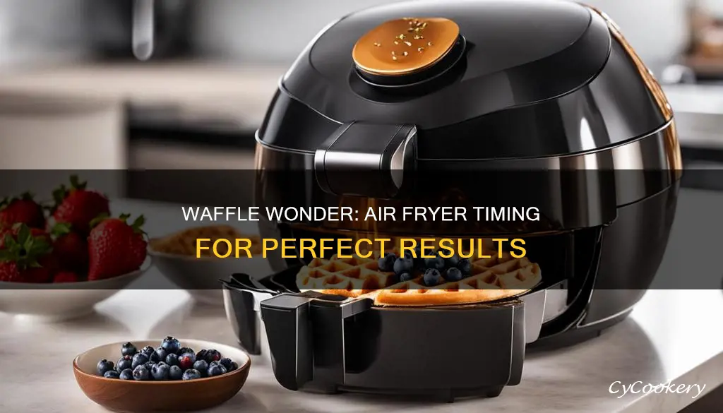 how long to put waffle in air fryer