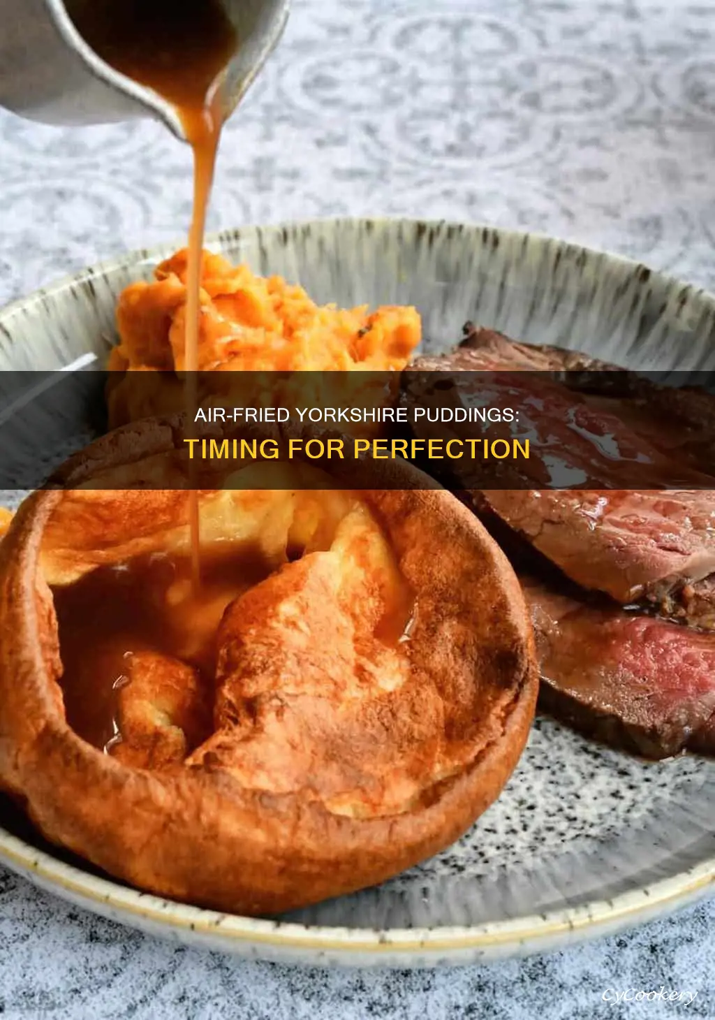 how long to put yorkshire pudding in air fryer