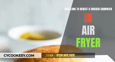 Air Fryer Chicken Sandwich Reheating: How Long?