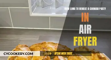 Air Fryer Cornish Pasty: Reheating Time and Tips