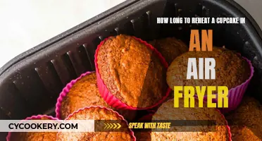 Reheating Cupcakes: Air Fryer Time and Temperature Guide