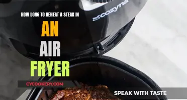 Air Fryer Steak: Reheating Time and Tips