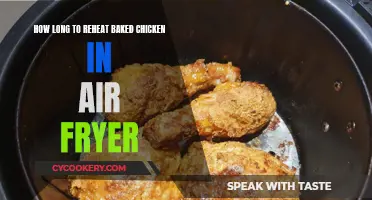 Reheating Baked Chicken: Air Fryer Time and Tips