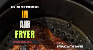 Reheating BBQ Ribs: Air Fryer Method and Timing