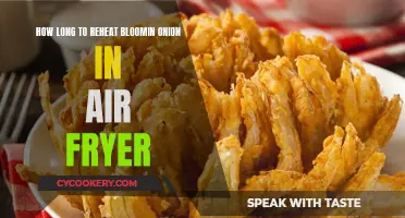 Reheating Bloomin' Onion in an Air Fryer: Time and Tips