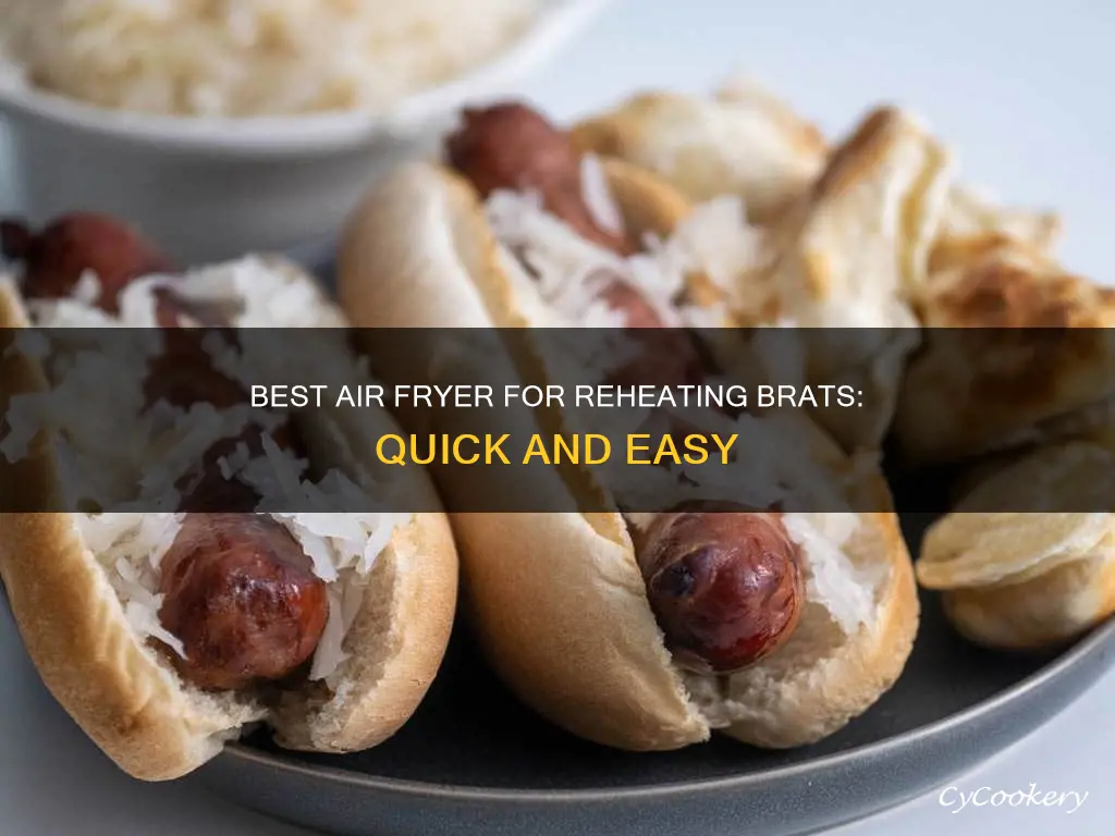 how long to reheat brats in air fryer