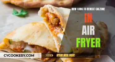 Air Fryer Calzone Reheating: How Long Does It Take?