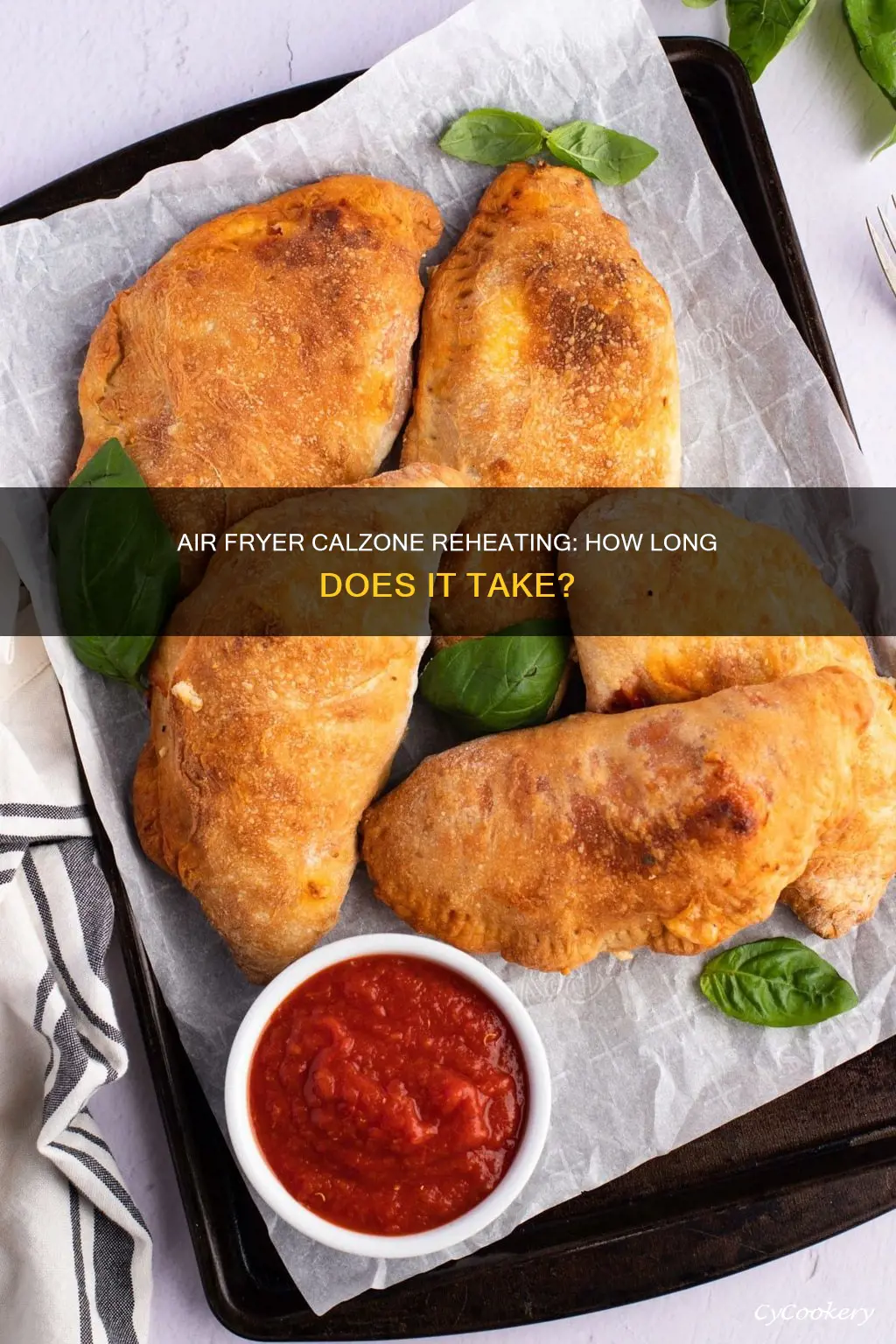 how long to reheat calzone in air fryer