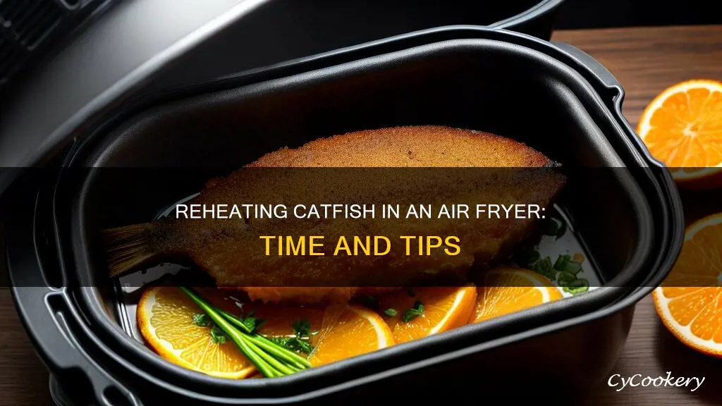 how long to reheat catfish in air fryer