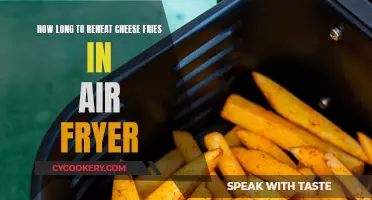 Reheating Cheese Fries: Air Fryer Time and Tips