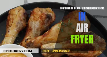 Reheating Chicken Drumsticks: Air Fryer Time