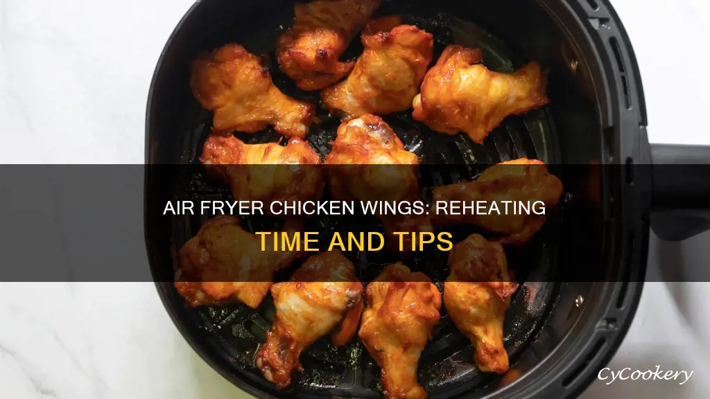 how long to reheat chicken wings air fryer