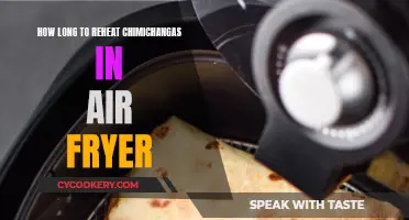 Air Fryer Chimichangas: Reheating Time and Tips