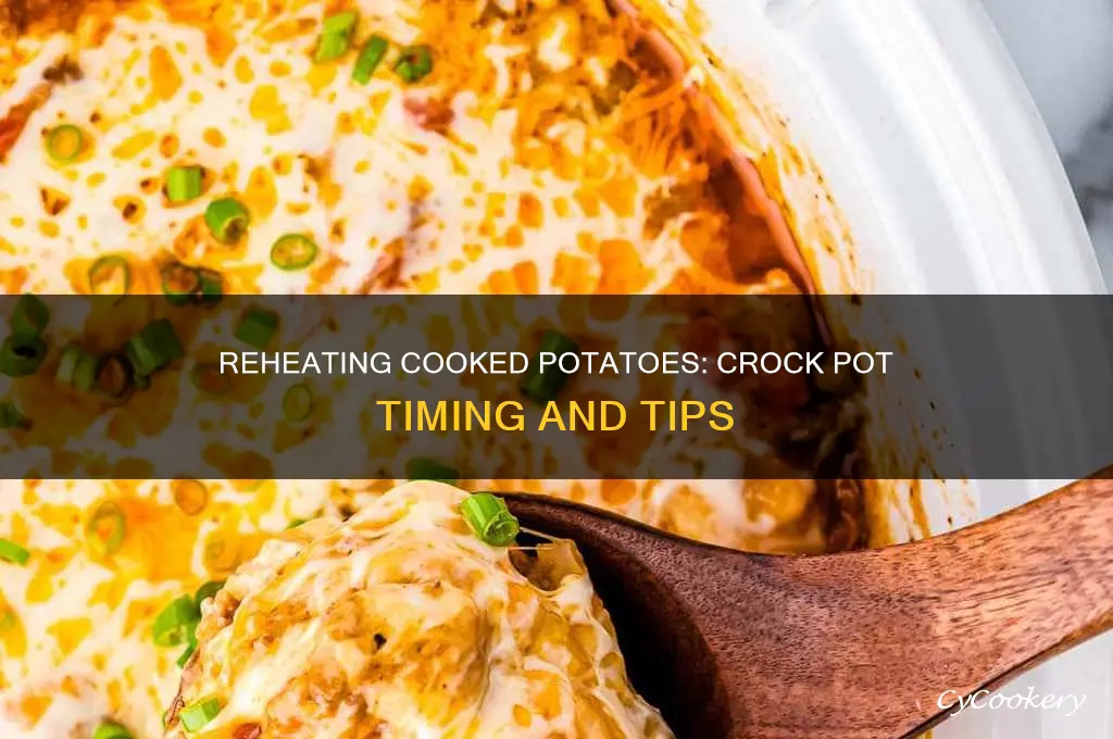 how long to reheat cooked potatoes in crock pot