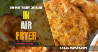 Air Fryer Crab Cake Reheating: How Long Does It Take?