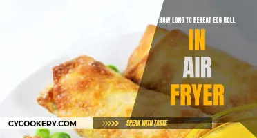 Reheating Egg Rolls: Air Fryer Time and Tips