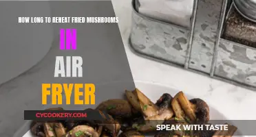 Air Fryer's Quick Way to Reheat Fried Mushrooms