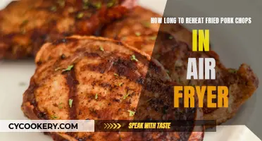 Reheating Fried Pork Chops: Air Fryer Time