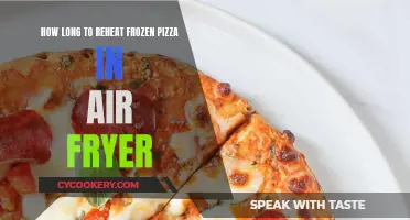 Air Fryer Frozen Pizza: Reheating Time and Tips