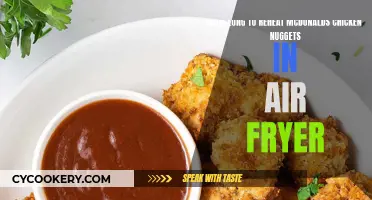 Air Fryer Reheating: McDonald's Chicken Nuggets