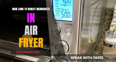 Air Fryer Reheating: McNuggets in Minutes