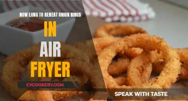 Air Fryer Onion Rings: Reheating Time