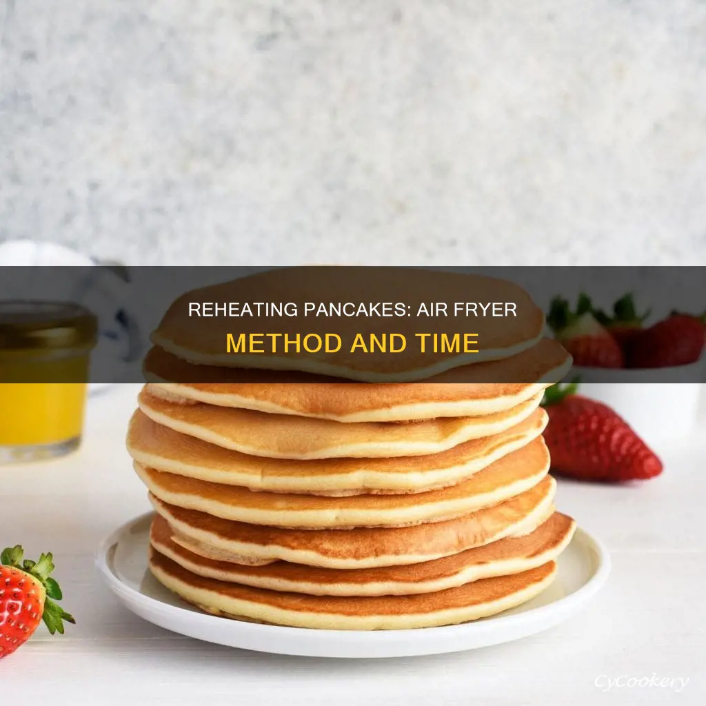 how long to reheat pancakes in air fryer