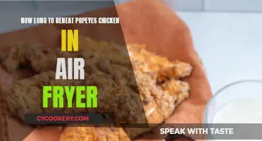 Air-Frying Popeyes Chicken: How Long Does It Take?